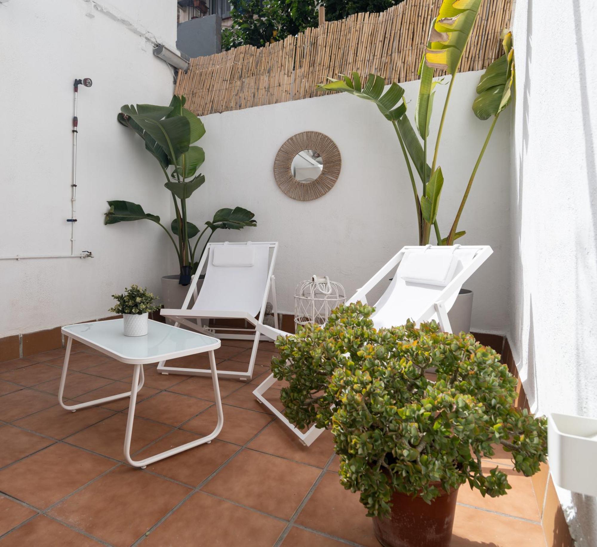 Stylish Apartment With Terrace For Couple Or Family Barcelona Exterior foto